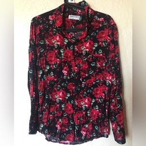 American Apparel Vintage Floral Shirt